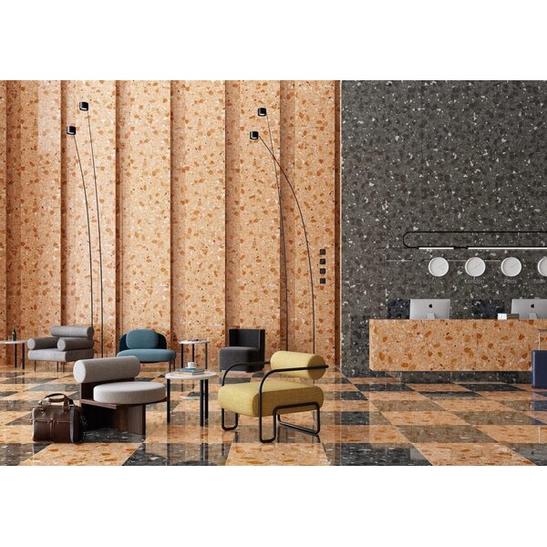 Vives Monaco-R Rojizo 80x80, afname per doos van 1,28 m²