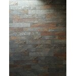 Prestige noir accenttegel 10x60 cm, afname per doos van 1,2 m²