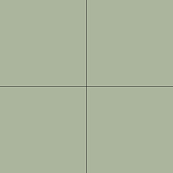 Winckelmans Squares 10x10 vlak Vert Sage (VES), 9 mm dik a 0,5 m²