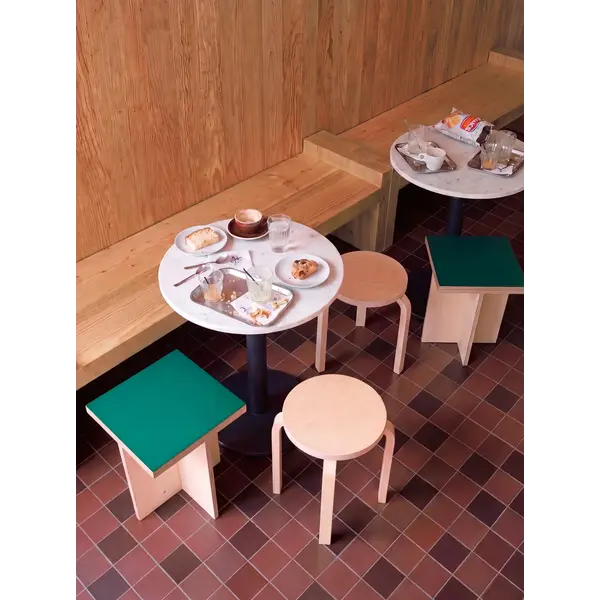 41ZERO42 Peperino Cherry mat 10x10, afname per doos van 0,6 m²
