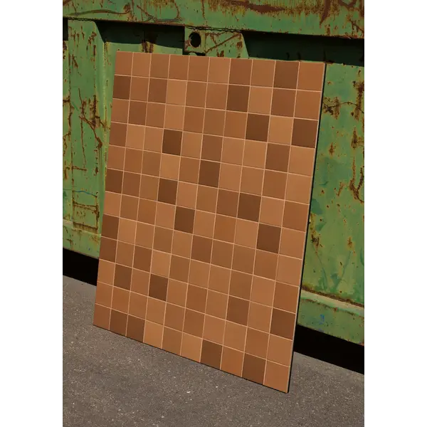 41ZERO42 Peperino Tan mat 10x10, afname per doos van 0,6 m²