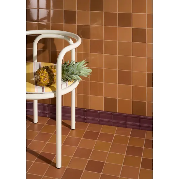 41ZERO42 Peperino Tan mat 10x10, afname per doos van 0,6 m²