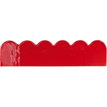 41ZERO42 Peperino Pompon Red 25x6, 12 mm a 45 stuks