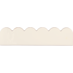 41ZERO42 Peperino Pompon White 25x6, 12 mm, afname per doos van 45 stuks