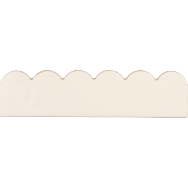 41ZERO42 Peperino Pompon White 25x6, 12 mm, afname per doos van 45 stuks