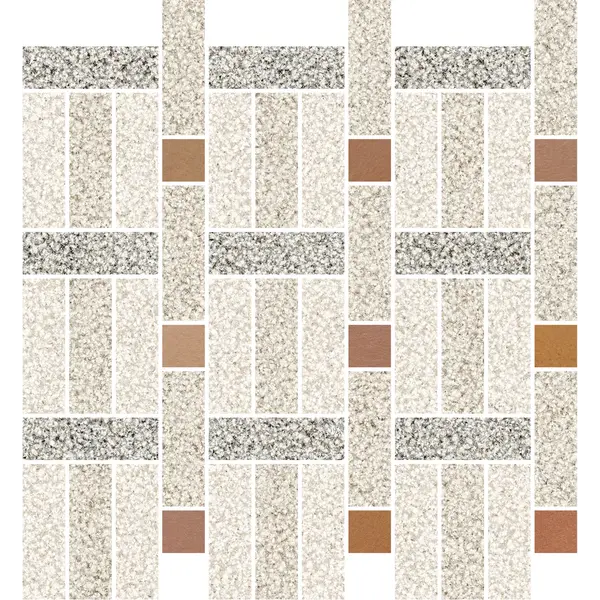 41ZERO42 Tapí Loom Mosaic 30x30 a 6 stuks