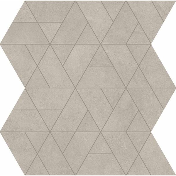Keope Moov Up Concrete Mosaico Diamante 31,1x35,9, afname per doos van 6 stuks