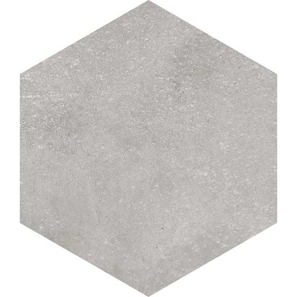 Vives Rift cemento 6-hoek, 23x26,6, afname per doos van 0,5 m²
