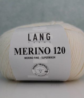 LangYarns Merino 120 - 002 Creme