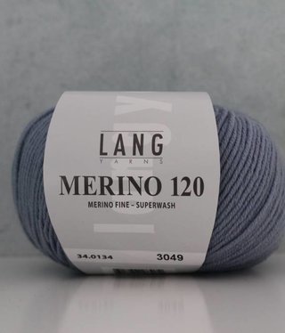 LangYarns Merino 120 - 134 Blauwgrijs