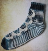 Bianca Boonstra Designs Breipakket Rozentegel sokken