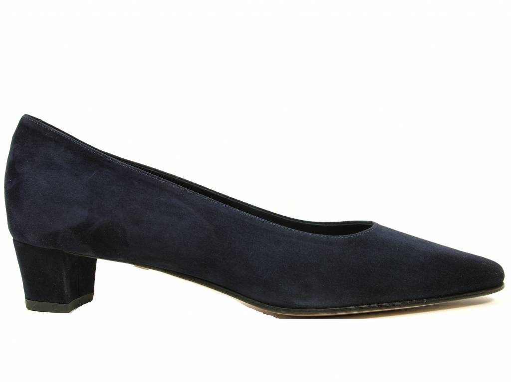 Panara pump 3408 blauw suede - De Roos Schoenen Breda