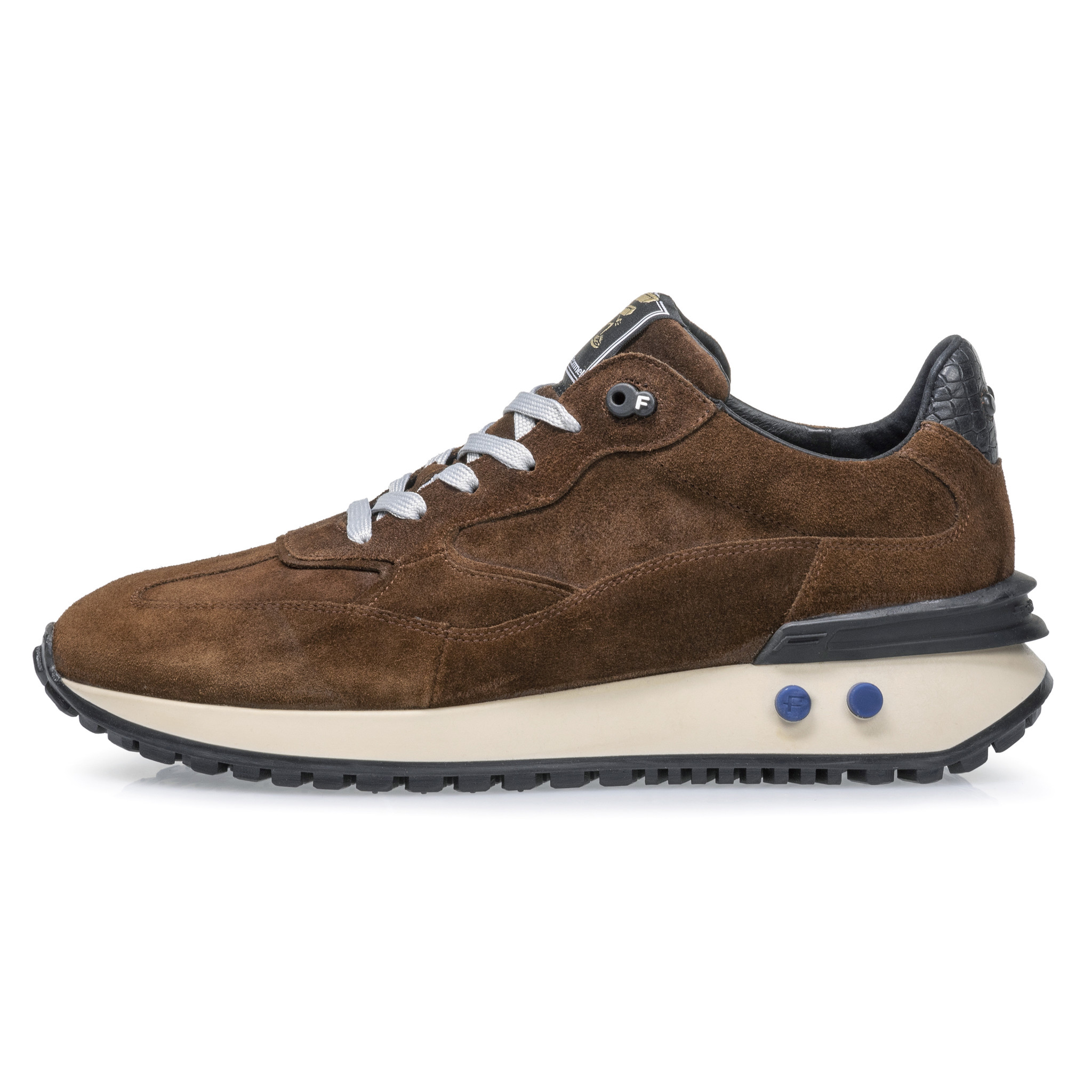 Floris van Bommel SFM-10104-23-01 Sneaker Cognac - De Roos Schoenen Breda