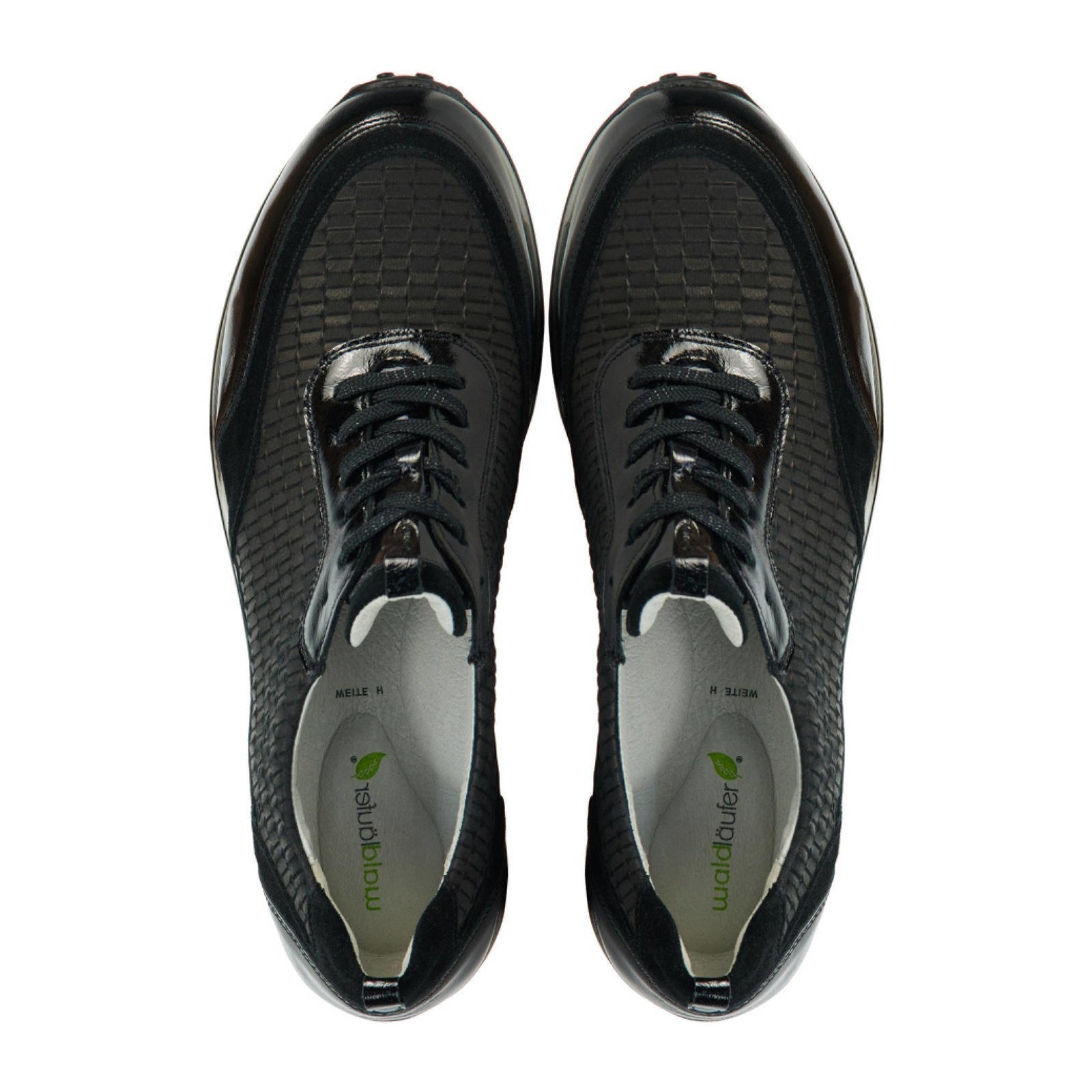 Waldläufer SALE Sneaker 776005 Zwart - De Roos Schoenen Breda