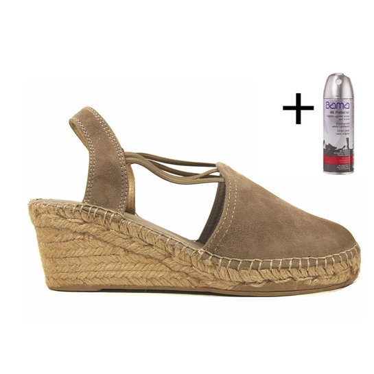 Toni Pons Espadrilles Tremp Taupe - De Roos Schoenen Breda