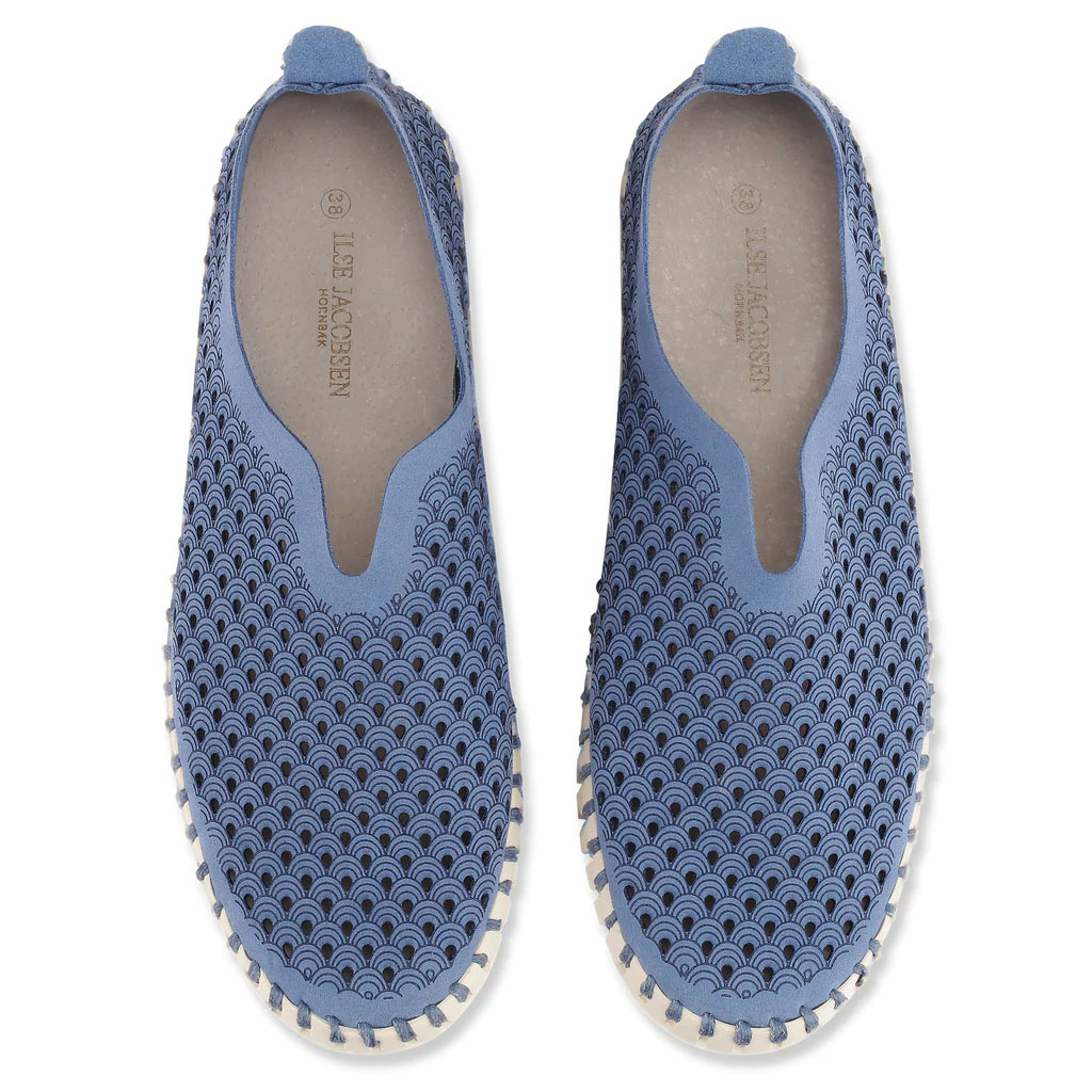 Ilse Jacobsen Instapper 3275 Tulip Blauw - De Roos Schoenen Breda