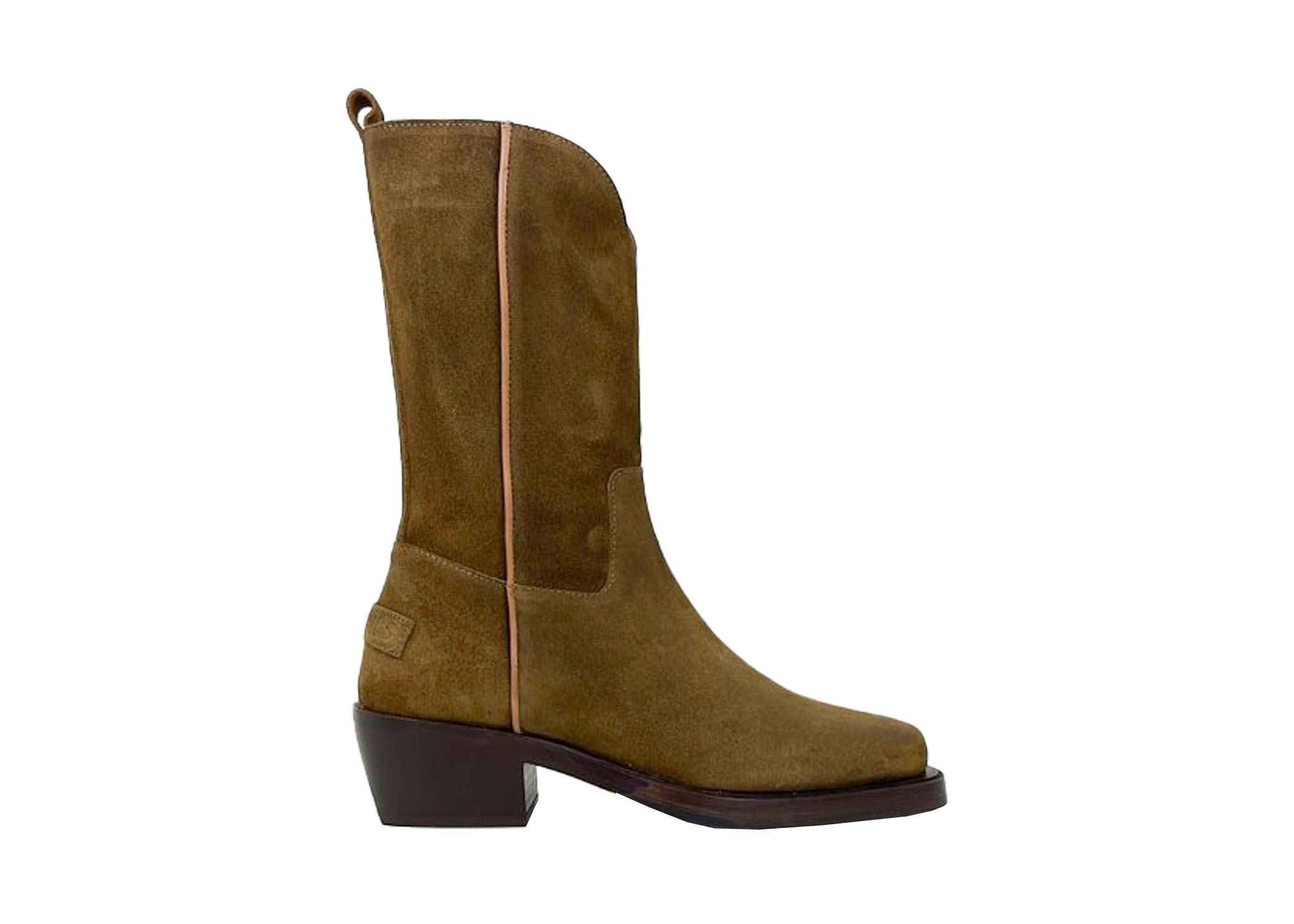 Onophoudelijk blijven schetsen Shabbies SALE Western Laars 192020137 Bruin - De Roos Schoenen Breda