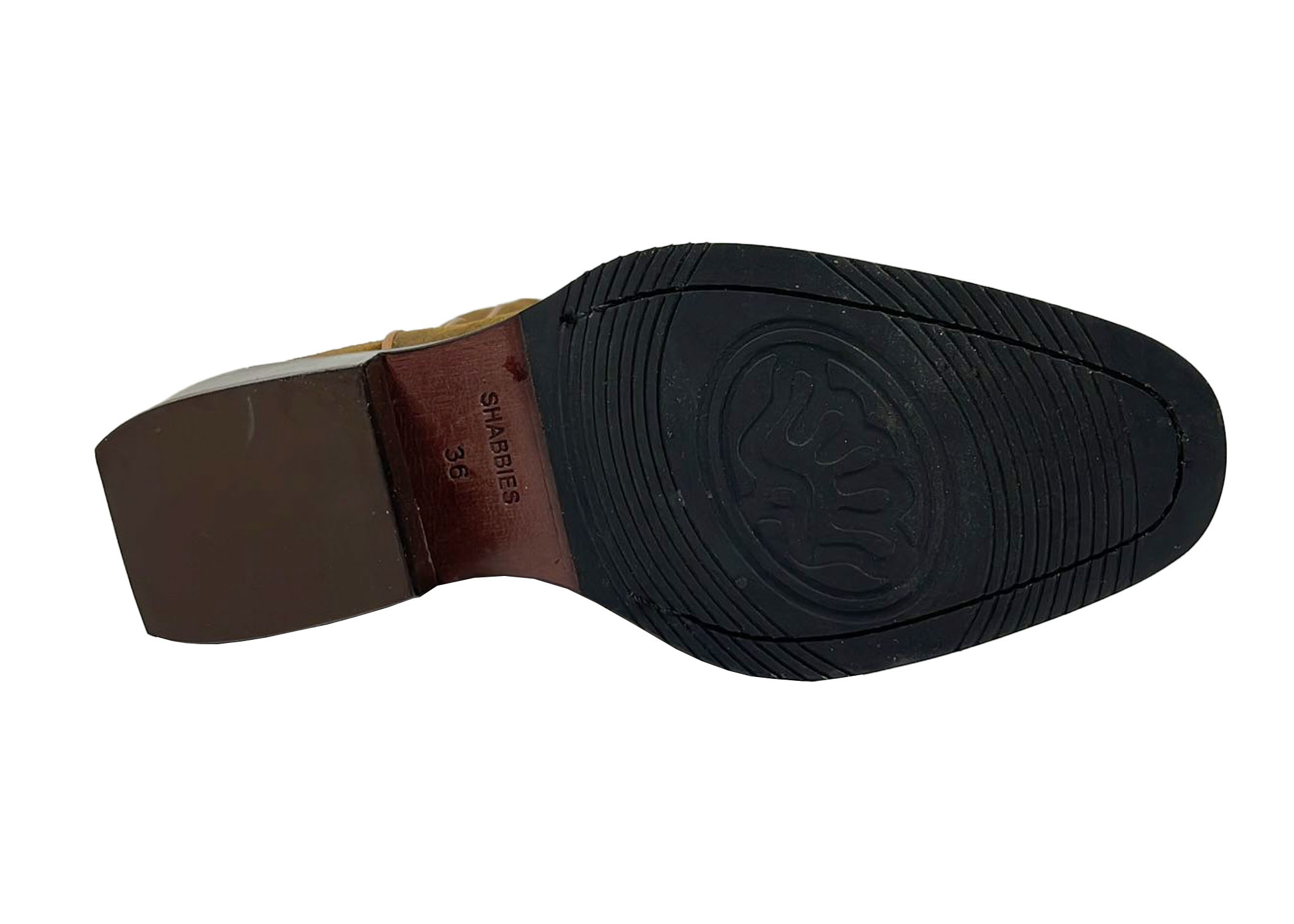 Shabbies SALE Western Laars 192020137 Bruin - De Roos Schoenen Breda