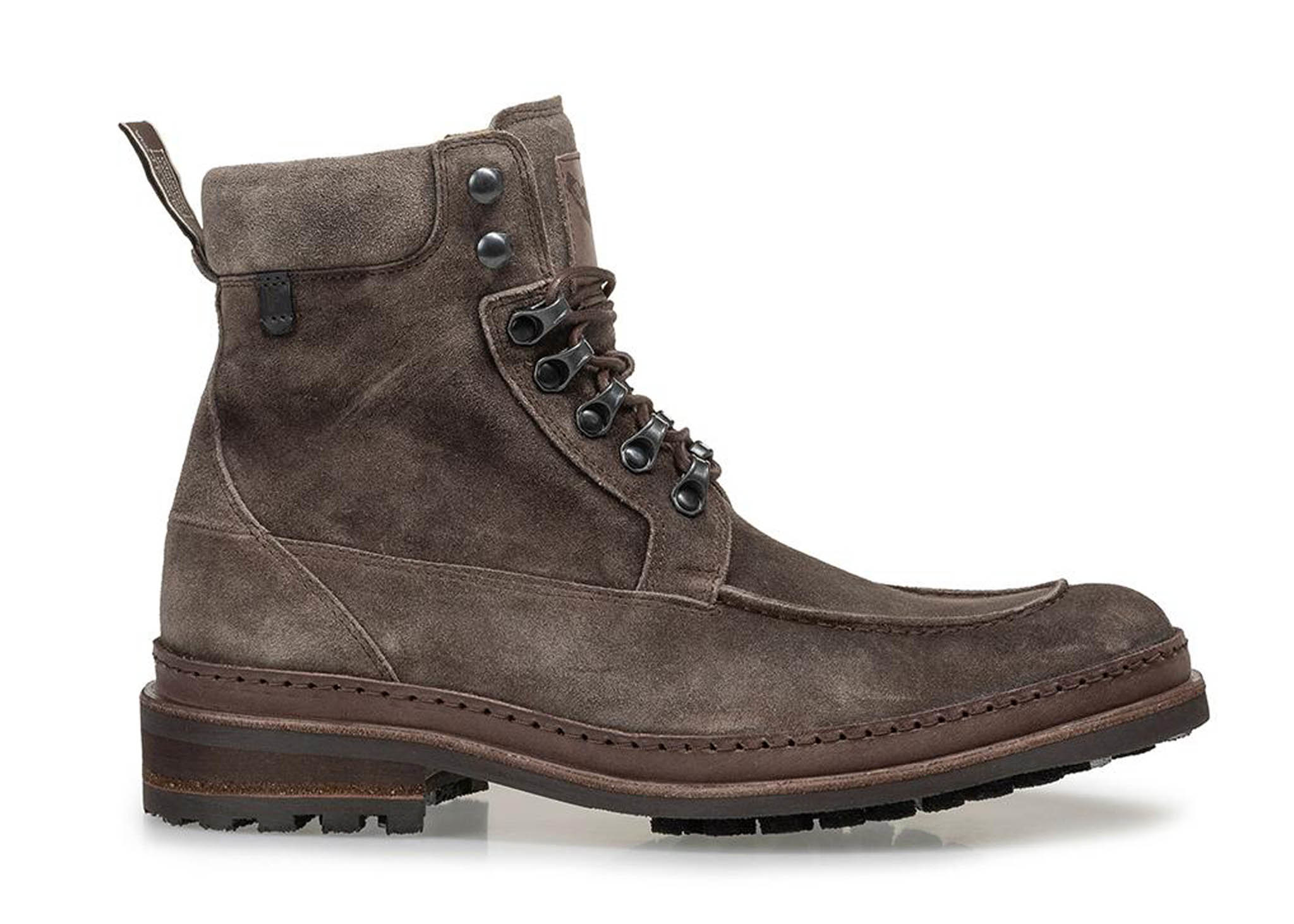 Floris van Bommel Hardi 02.00 Boots Taupe - De Roos Schoenen Breda