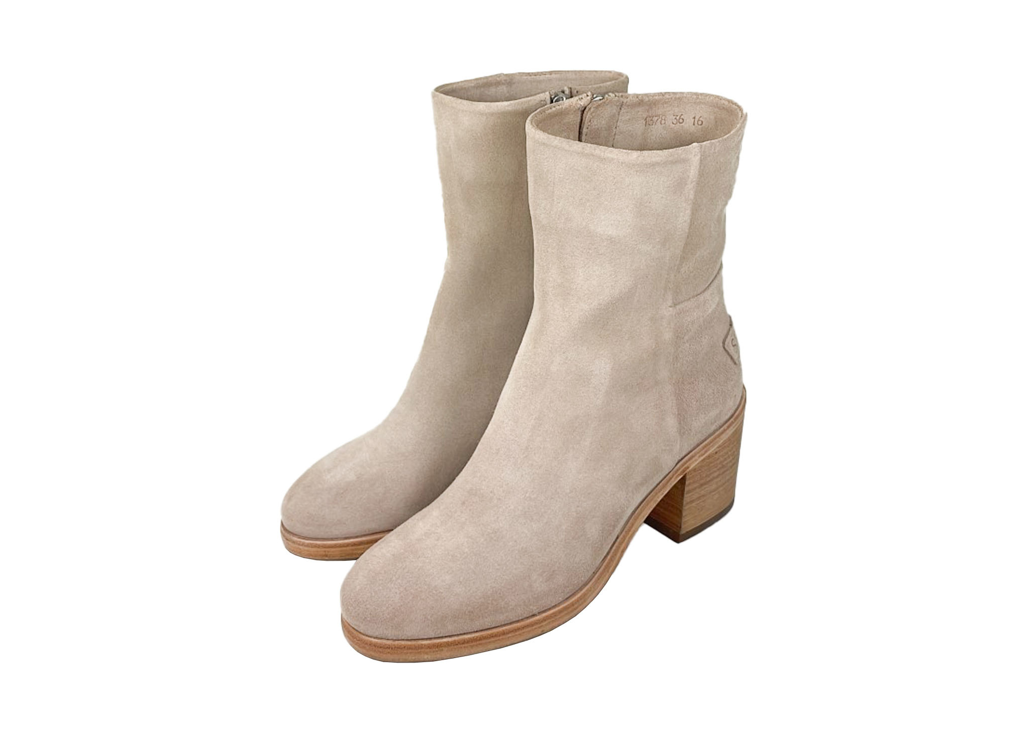 Shabbies Enkellaars 183020354 Licht Grijs - De Roos Schoenen Breda
