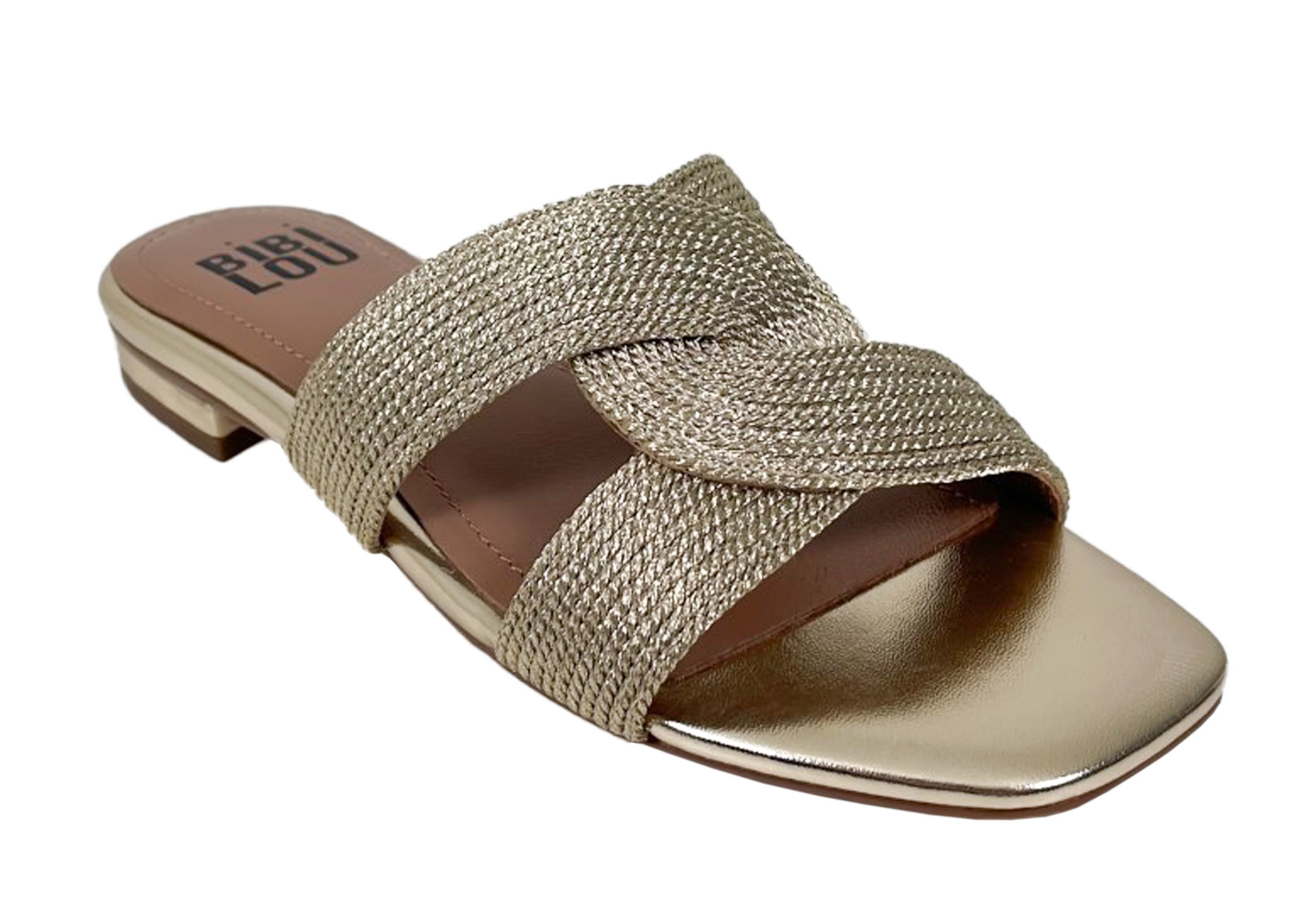 Bibi Lou Slipper Ivana 849Z94HG Goud - De Roos Schoenen Breda