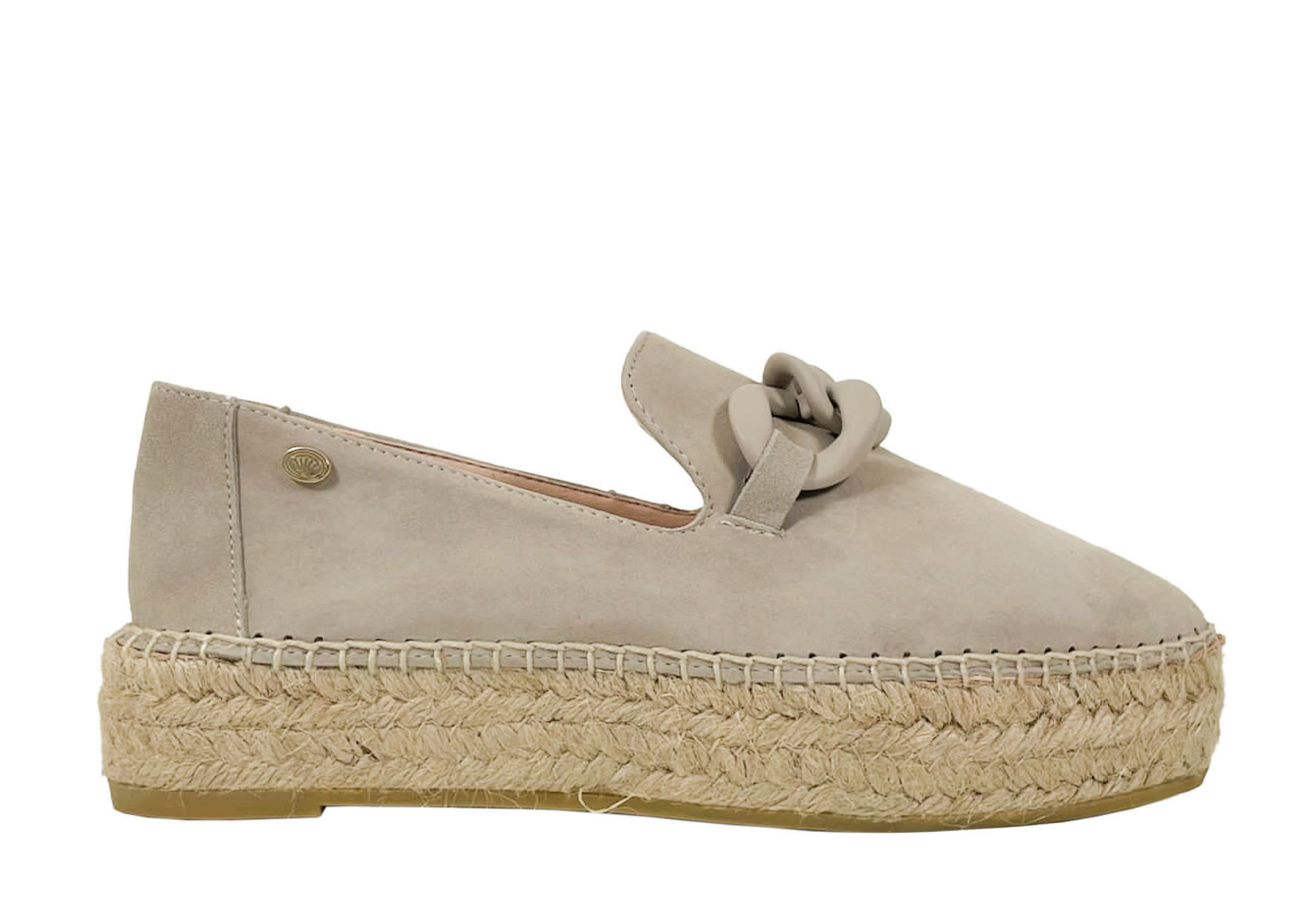 Fred De La Bretoniere Instapper 152010250 Taupe - De Roos Schoenen Breda