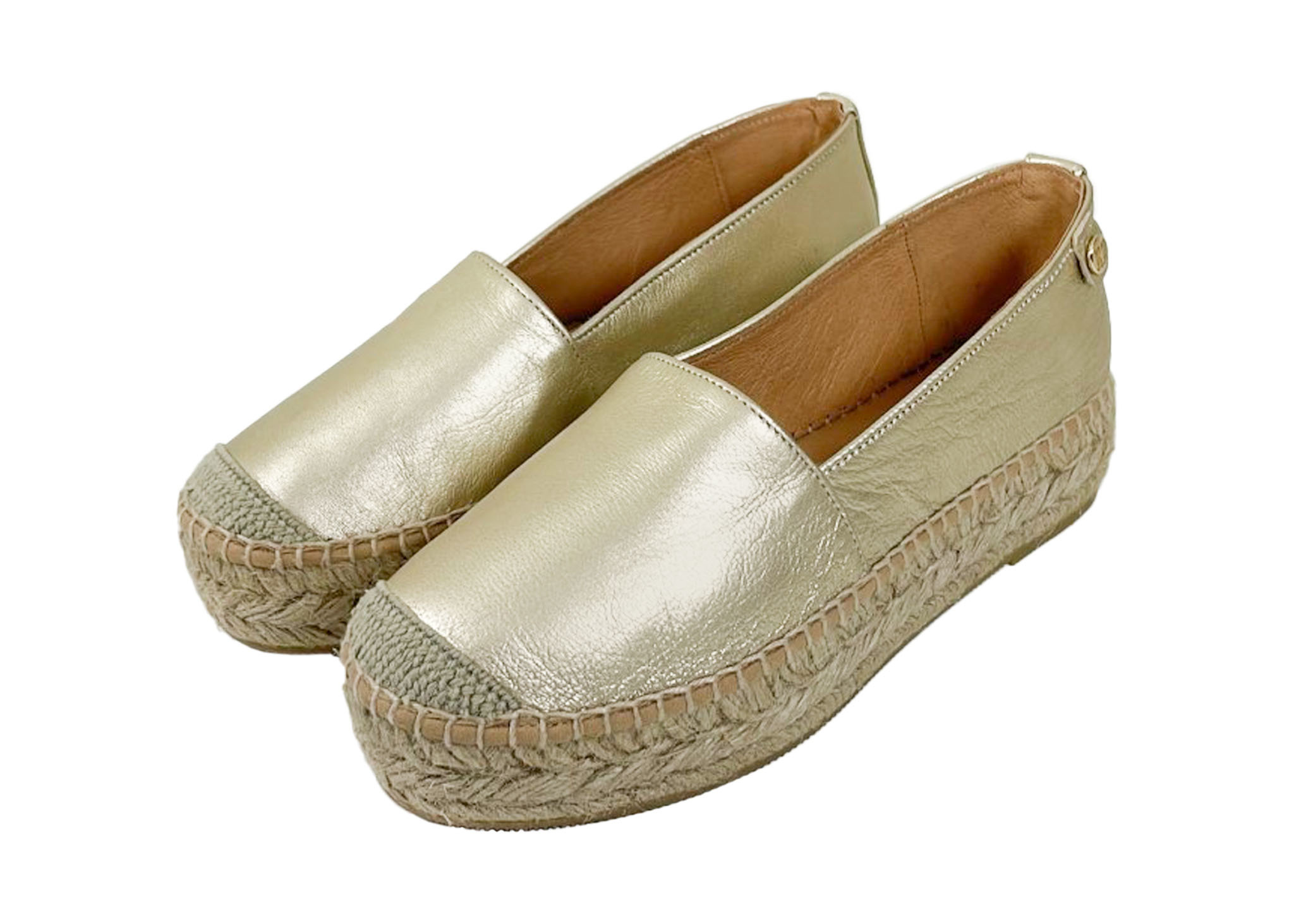 Red Rag Espadrilles 78136 351 Goud - De Roos Schoenen Breda