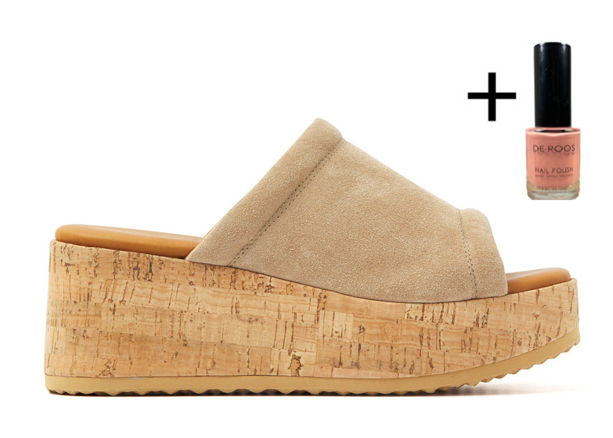 VIA VAI Sandaal Sissel Ryde 58058-01-212 Beige - De Roos Schoenen Breda