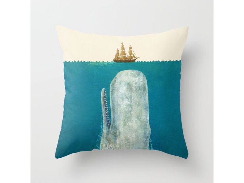 Whale pillow