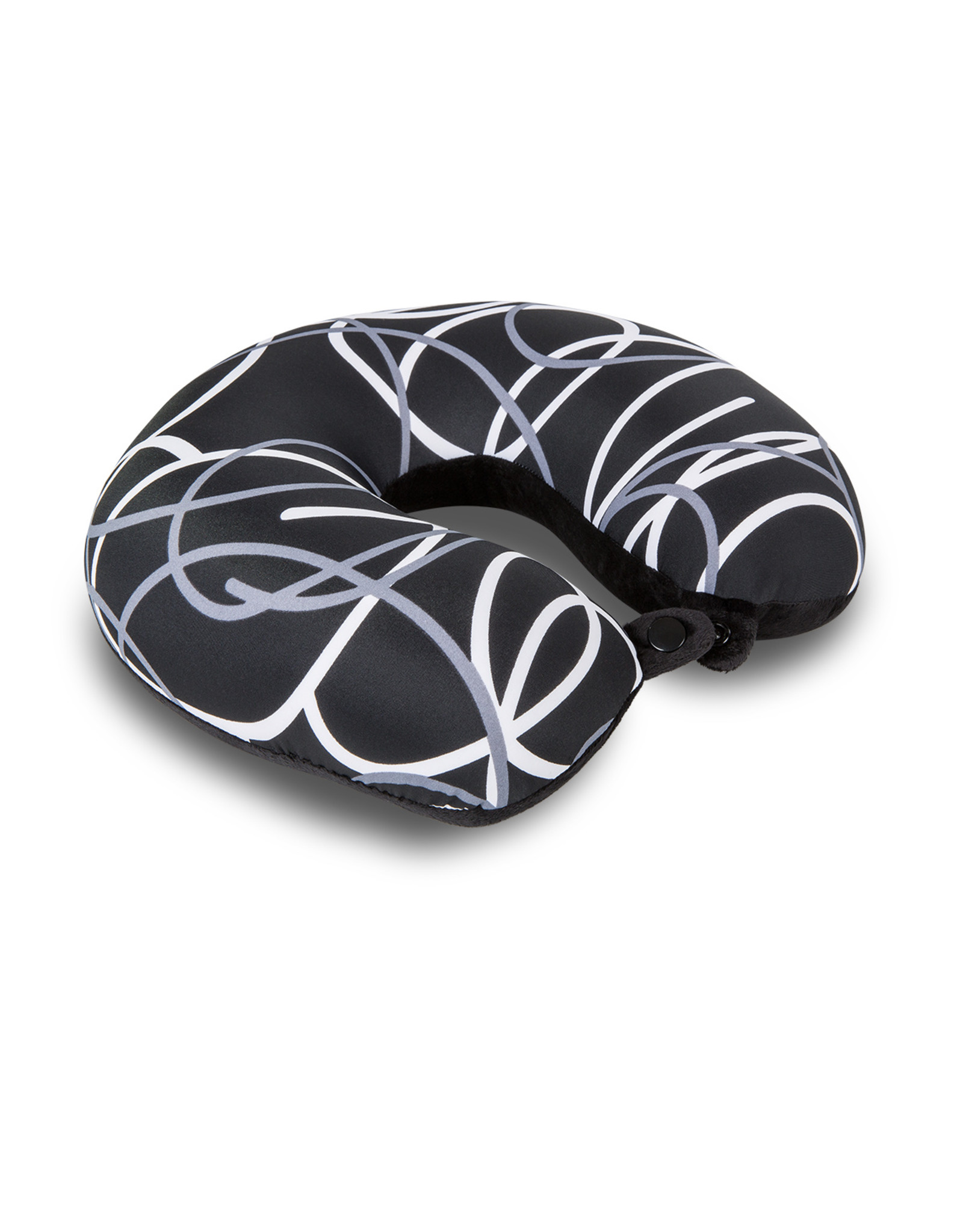 Kuschel-Maxx Kuschel-Maxx - Nack cushion Lines Black