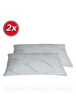 INVITALIS Bamboo-Pillow - 80x40cm 2 pcs Value-Set
