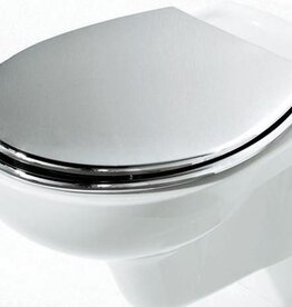 Zilveren Toiletdeksel