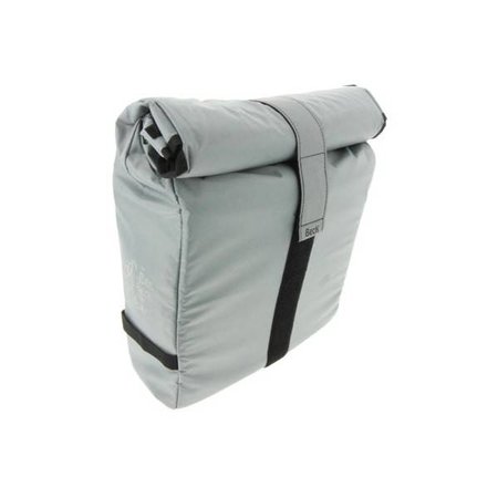 Beck Enkele fietstas - Shopper - Roll Single Silver