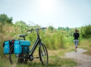 “Fietstas op vakantie laten bezorgen”