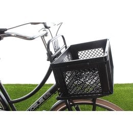 Lastpak fietskratten Fietskrat Kunststof Zwart M