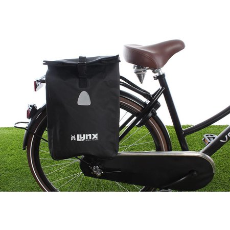 Lynx Enkele fietstas Single Pannier bag 21L Zwart