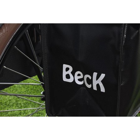 Beck Dubbele fietstas 35L Small Virtual Spaghetti