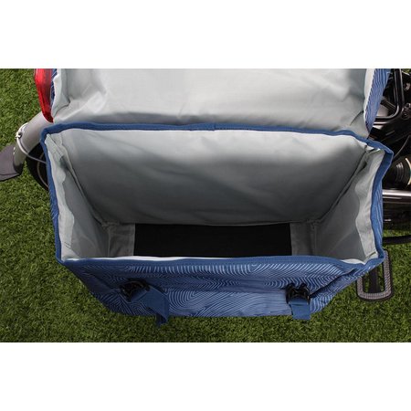 XLC Dubbele fietstas Lux 34L Blauw