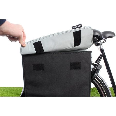 XLC Dubbele fietstas 35L Zwart