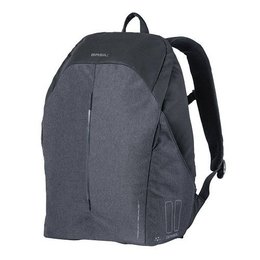 Basil Fietsrugzak B-Safe Nordlicht Backpack 18L Zwart