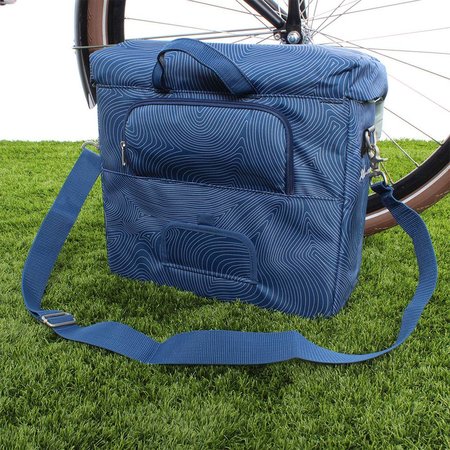 XLC Enkele fietstas Lux 16L Blauw