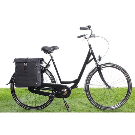 XLC Dubbele fietstas Commuter 31L Antraciet