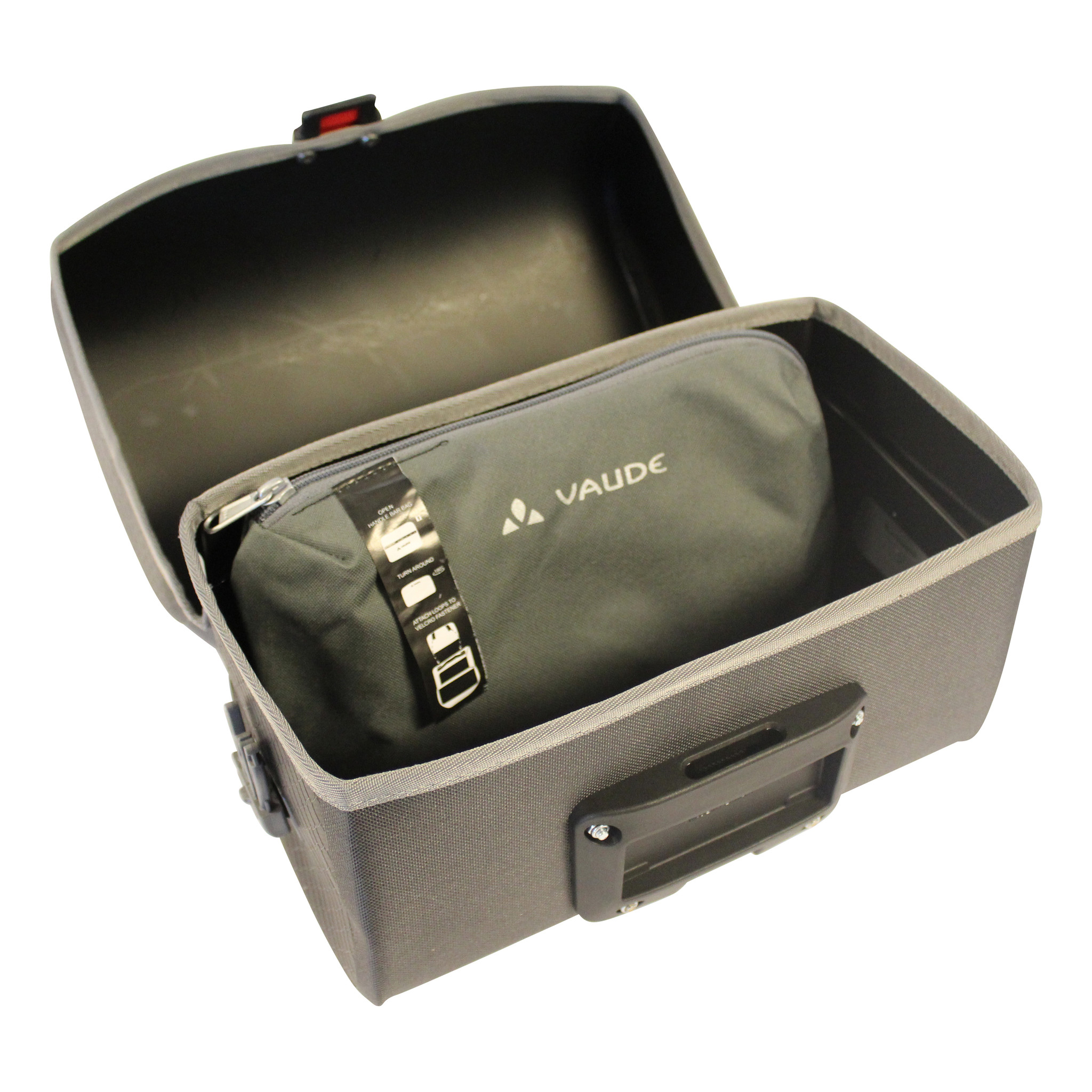 wees gegroet man Uitstekend Vaude Aqua Box 6L Black | Stevige waterdichte stuurtas - Fietstas.com
