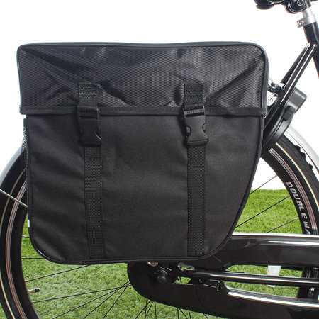 Lynx Dubbele fietstas Polyester 35L Zwart