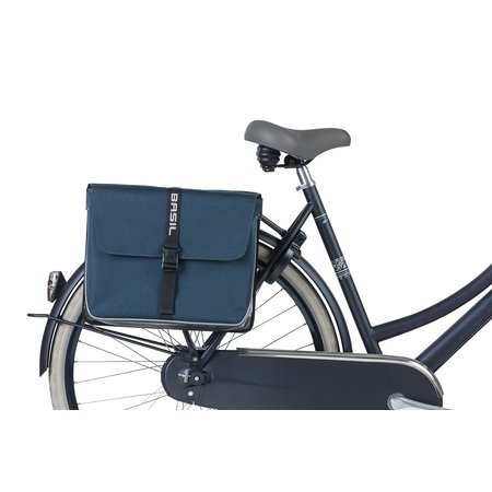 Basil Dubbele fietstas Forte 32L Blauw/Zwart