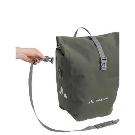 Vaude Enkele fietstas Aqua Back Deluxe Single 20L Phantom Black