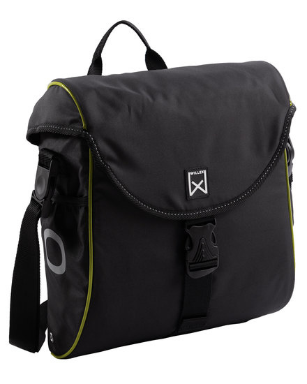 Enkele fietstas/ Pakaftas 300 S 12L Zwart/geel