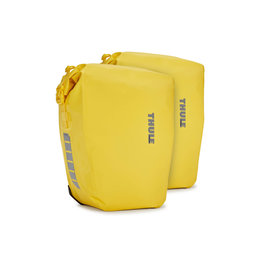 Thule Dubbele fietstas Shield Pannier Large 50L Geel