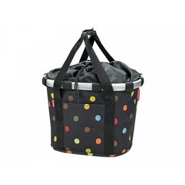 KLICKfix Reisenthel Bikebasket Dots