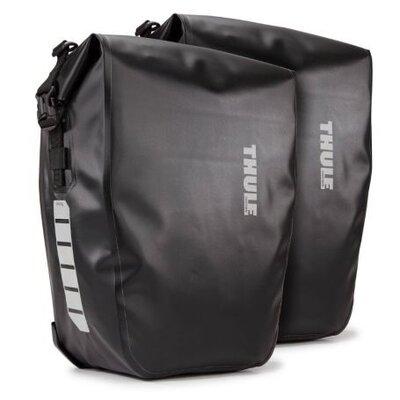 Thule Dubbele fietstas Shield Pannier Large 50L Zwart